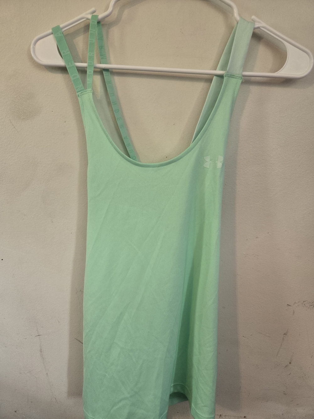 Under Armour Women's Mint Green Strappy Tank Top